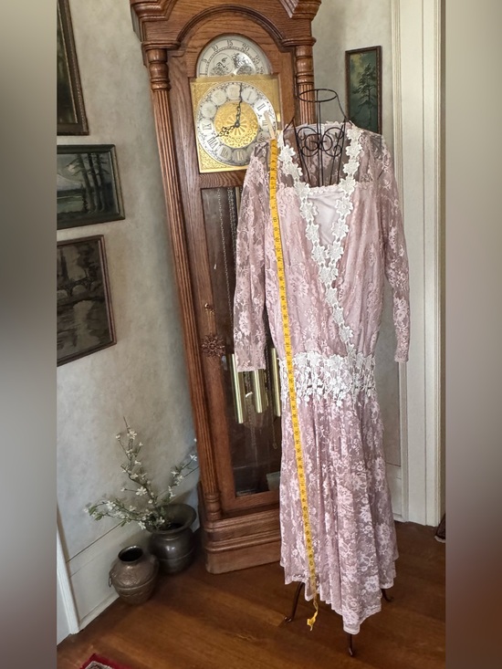 Jessica McClintock Dresses & Skirts - Jessica McClintock Pink Lace Dress